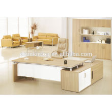 Мебель из тикового дерева для офисной мебели, стол стандартного размера и конечный стол (KT816)